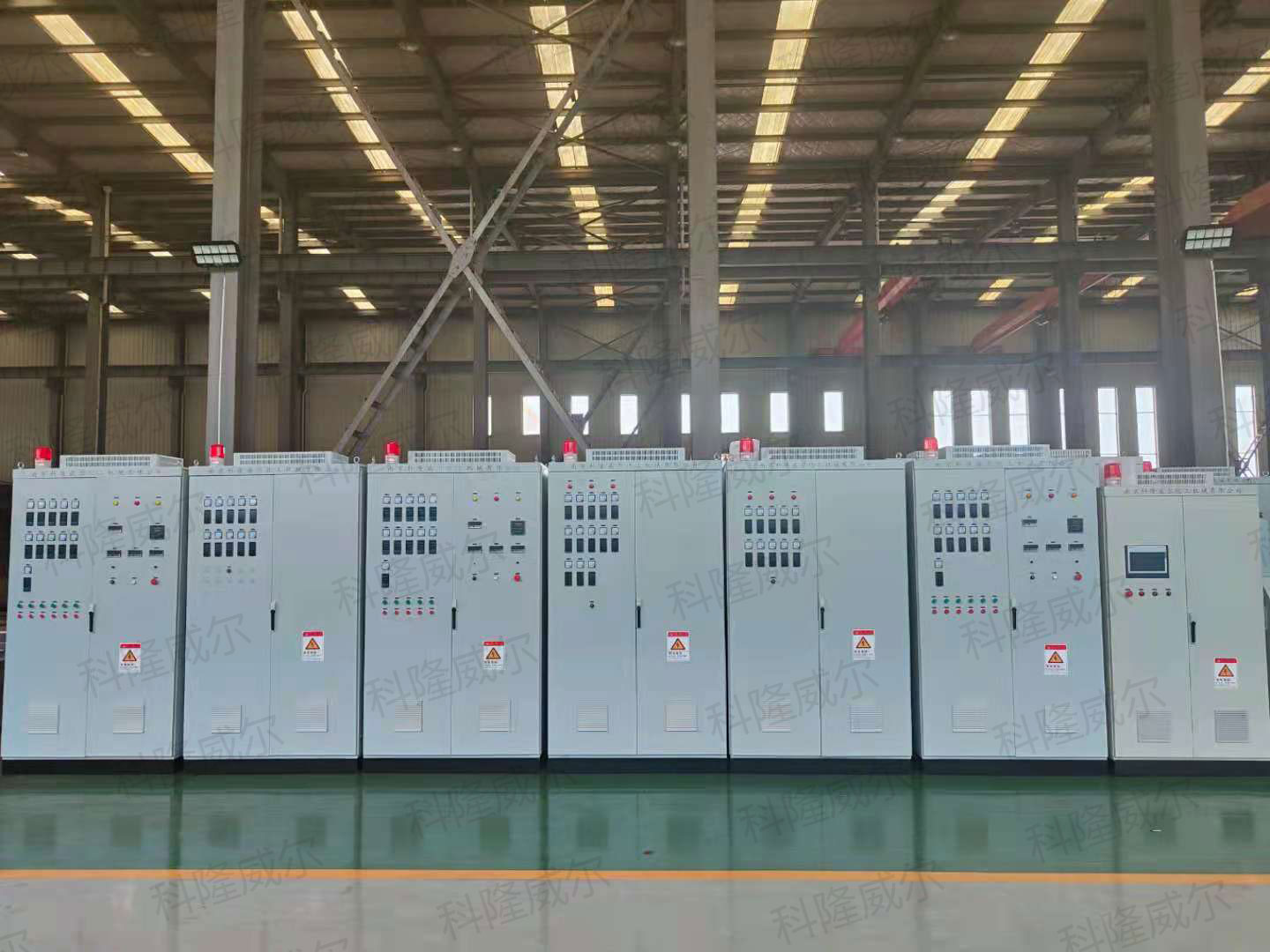 科隆威爾雙螺桿可降解塑料擠出造粒機設備之電器柜